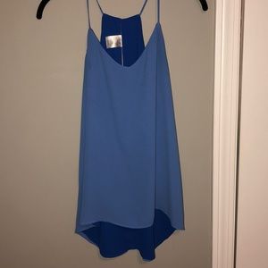Express - Blue Tank Top